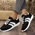 low-top platform sneakers image 21 showing visible mesh, laces, color, sole, toe, heel, or sneaker construction details