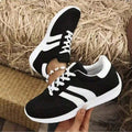 low-top platform sneakers image 22 showing visible mesh, laces, color, sole, toe, heel, or sneaker construction details