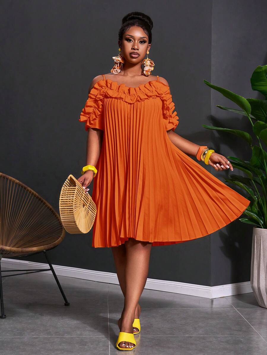 Image 3 - back view of Chic Yellow Babydoll Dress - Perfect for Festivals, Parties, and Casual Outings