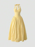 Backless midi dress view 2