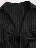 Black white skater mini dress with structured woven appearance