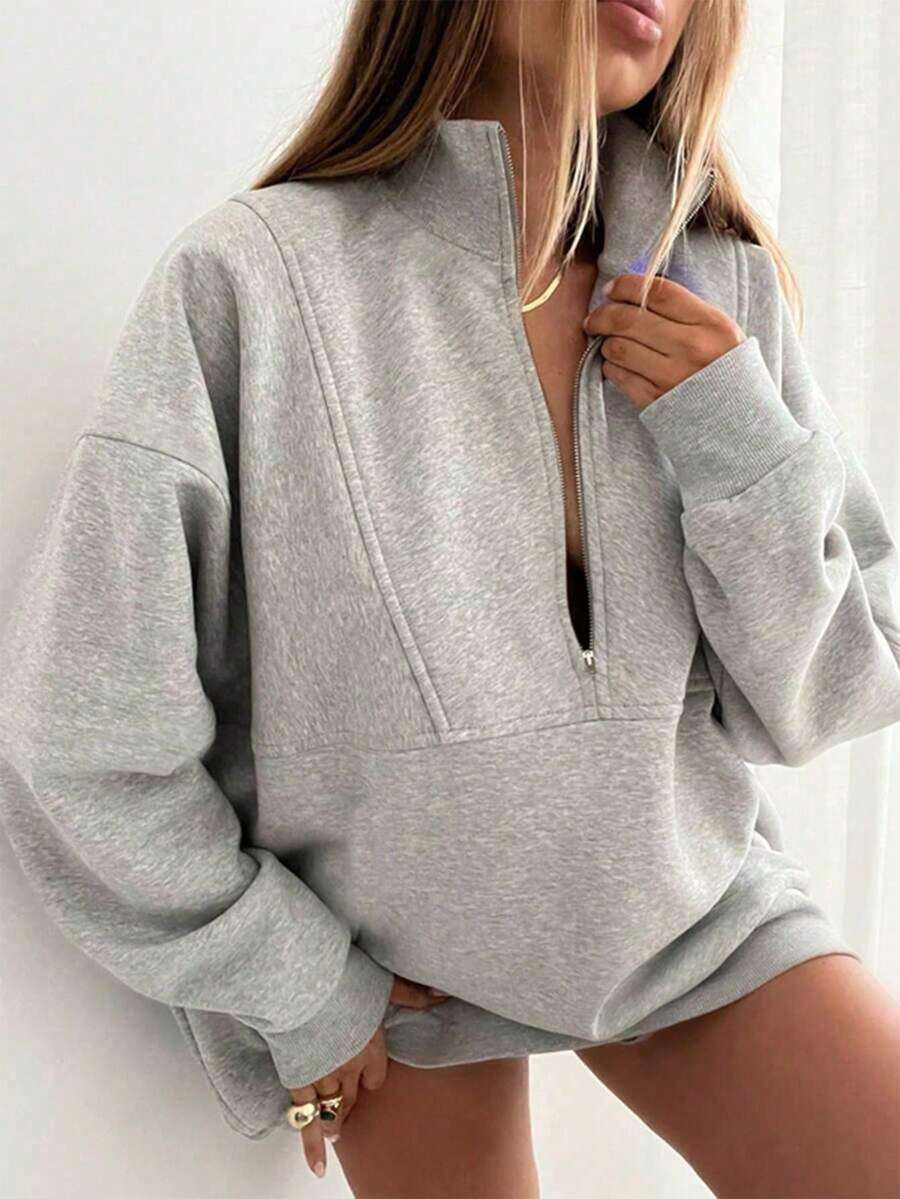 Image 13 - extra view of Women's Half-Zip Sweatshirt - Perfect for Graduation, Teaching, and Fall Style