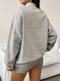 Image 14 - listing view of Women's Half-Zip Sweatshirt - Perfect for Graduation, Teaching, and Fall Style