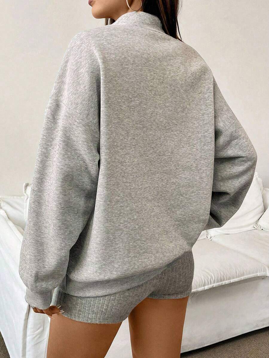 Image 14 - listing view of Women's Half-Zip Sweatshirt - Perfect for Graduation, Teaching, and Fall Style