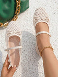 mesh sequin Mary Jane ballet flats image 25 showing visible shoe design, texture, strap, heel or flat sole details