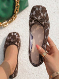 mesh sequin Mary Jane ballet flats image 52 showing visible shoe design, texture, strap, heel or flat sole details
