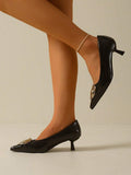 Elegant Metallic Gold Kitten Heel High Heels for Comfortable Office and Party Wear unique product image 11 metallic gold kitten heel sandal women shoes styling