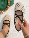 mesh sequin Mary Jane ballet flats image 63 showing visible shoe design, texture, strap, heel or flat sole details