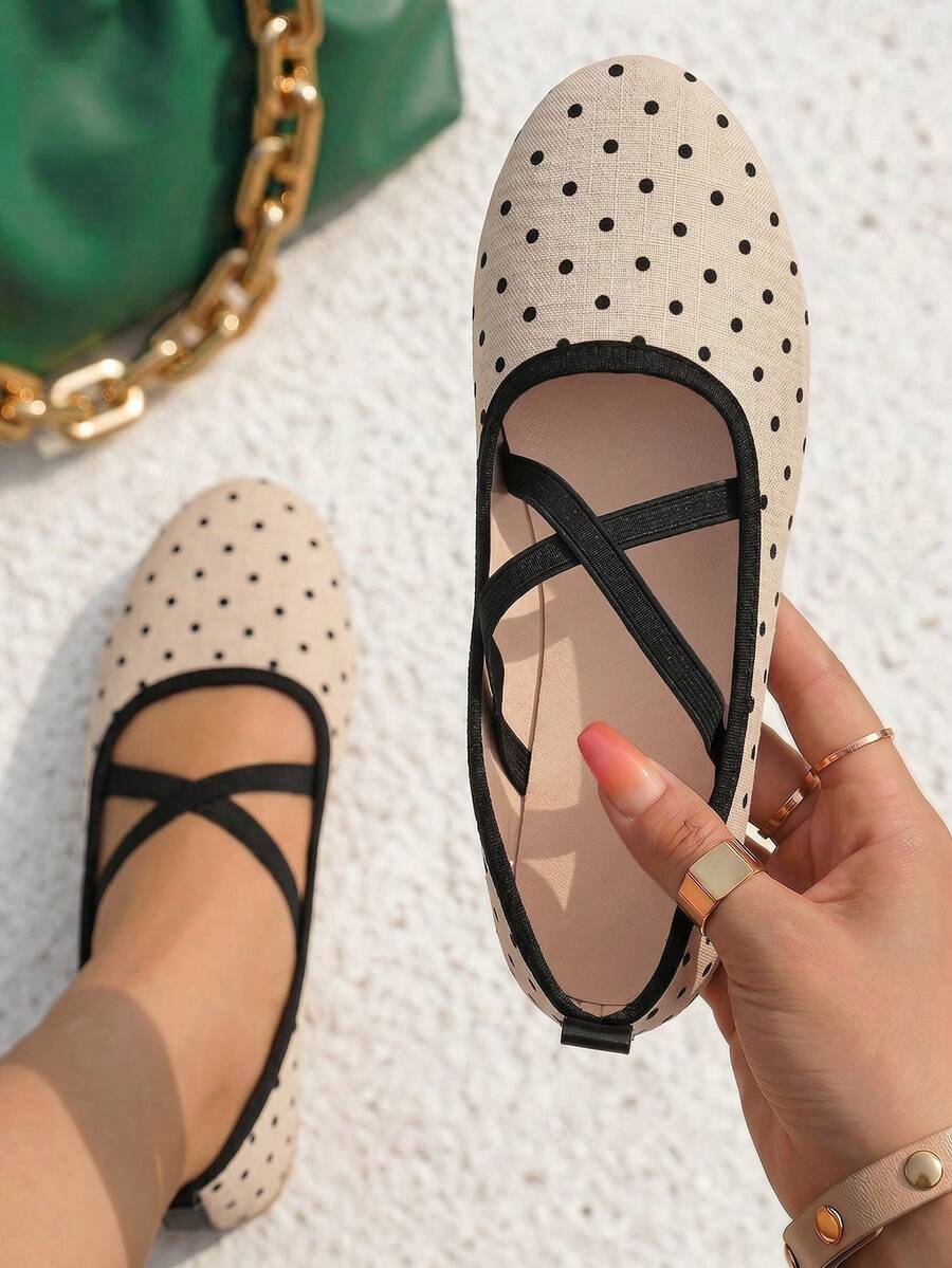 mesh sequin Mary Jane ballet flats image 63 showing visible shoe design, texture, strap, heel or flat sole details