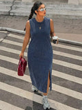 Back view of Elegant Plus Size Dresses for Effortless Style and Comfort