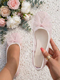 mesh sequin Mary Jane ballet flats image 4 showing visible shoe design, texture, strap, heel or flat sole details