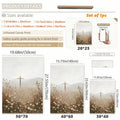 Christian cross wildflower canvas size and product details guide