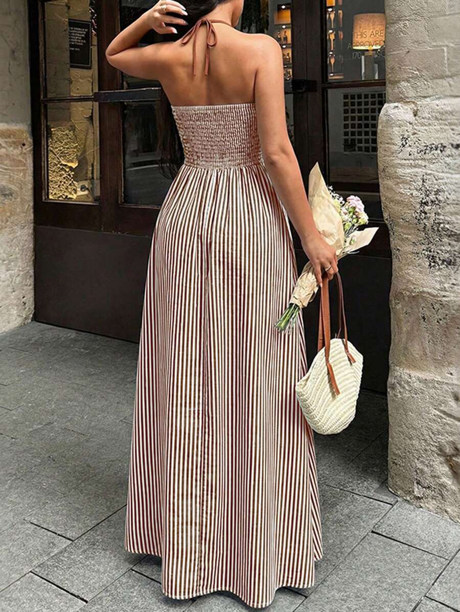 Elevate your everyday style with this contrast trim bodycon knit dress, designed to create a sleek, flattering silhouette for any occasion. Featuring delicate spaghetti straps, eye-catching contrast trim, and a figure-hugging mini length, this dress combines modern elegance with all-day comfort.