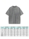 Green relaxed crew neck T-shirt with a summer vacation back graphic