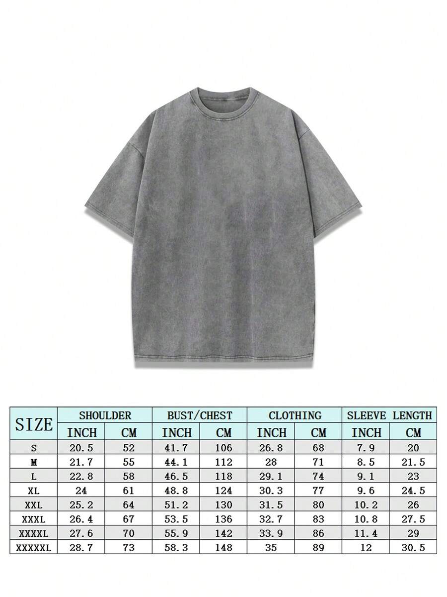 Green relaxed crew neck T-shirt with a summer vacation back graphic