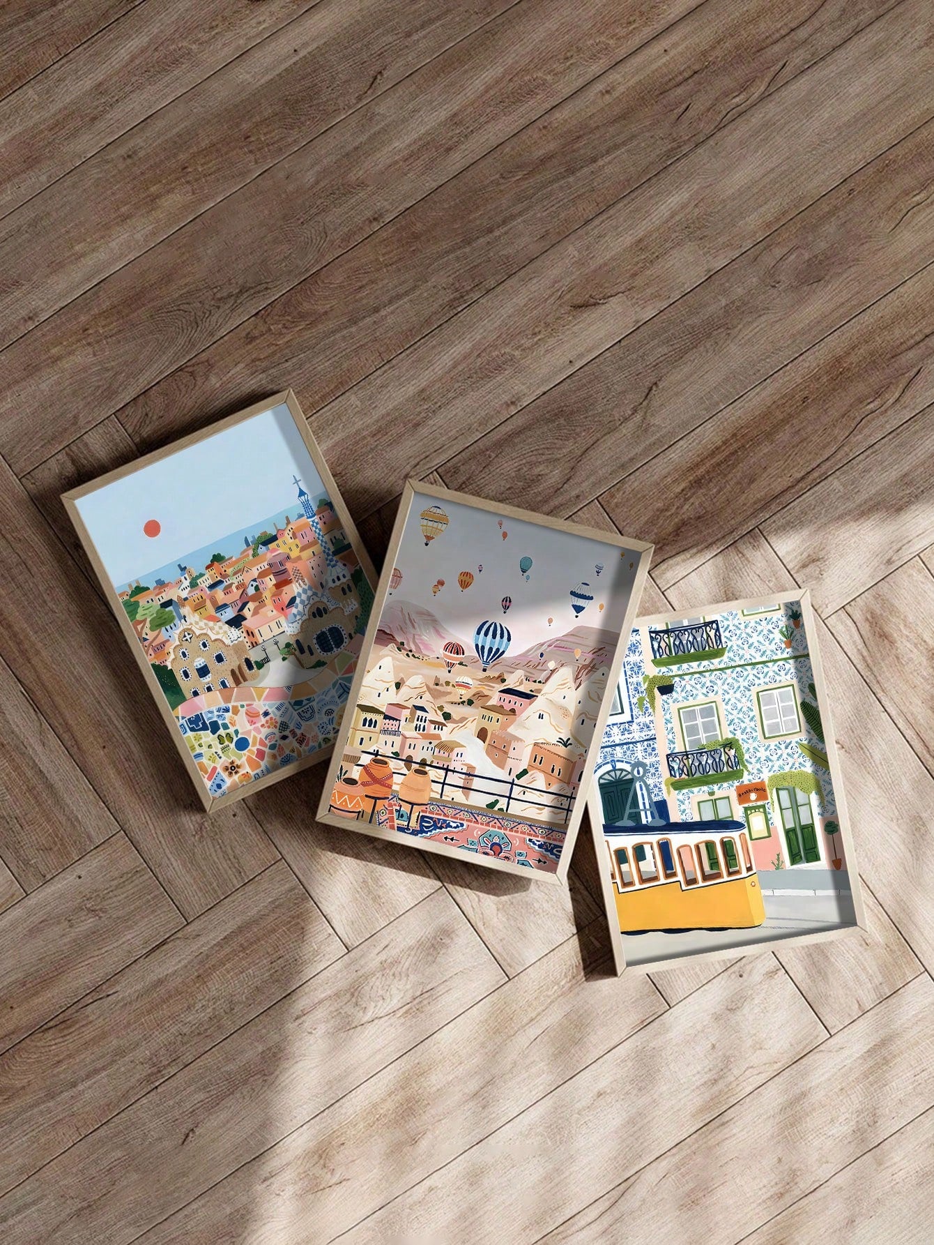 Enhance the modern aesthetic of your living space with this 3-piece Nordic style canvas art set. The minimalistic design adds a touch of sophistication and the high-quality canvas ensures long-lasting beauty. Perfect for adding a unique touch to any room. Available in a variety of sizes.