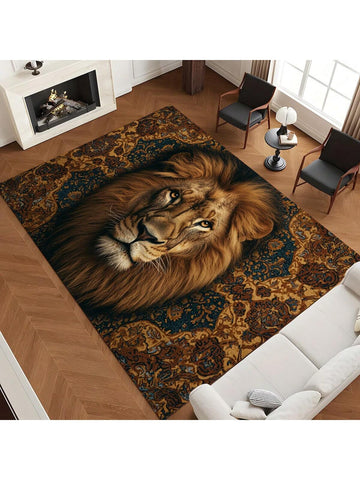 Bring the wild into your home with this 3D lifelike lion design rug! Soft and cozy underfoot, it adds a bold touch to any living room, bedroom, or even outdoor space. The non-slip backing keeps it safely in place while you roar with delight at its stunning detail. Perfect for those who want a playful yet stylish statement piece that’s as comfortable as it is eye-catching.
