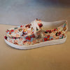 Stylish Women's Christmas Print Canvas Shoes: Casual, Lightweight, and Fashionable Sneakers