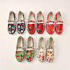 Stylish Women's Christmas Print Canvas Shoes: Casual, Lightweight, and Fashionable Sneakers