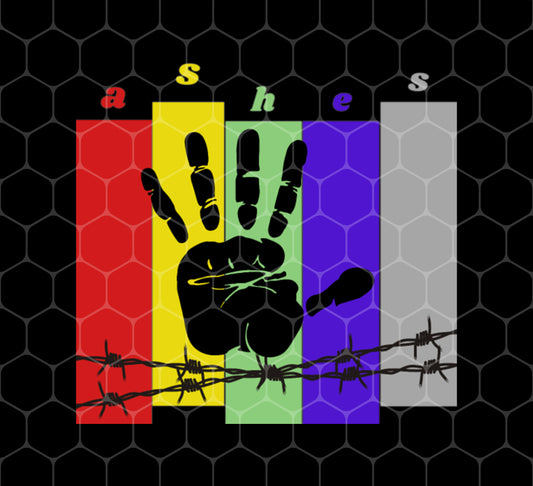 A Powerful Visual Message Called STOP And Obstacle, Hand Silhouette, Png Sublimation, Digital File