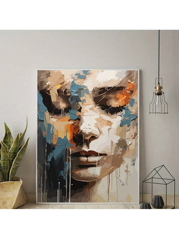 Introduce a touch of urban chic to your home with this eye-catching Abstract Women's Face Canvas Art. The bold graffiti-inspired design adds a unique and modern aesthetic to any space. Made with high-quality materials, this canvas art is sure to elevate the style of your home decor.