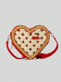Carry your essentials with a splash of sweetness using this adorable heart-shaped crossbody bag. Featuring a vibrant red color and a charming cherry ornament, it adds a playful touch to any outfit. Perfectly sized for women and girls, this cute shoulder purse combines fun style with everyday functionality. Whether for a casual day out or a special occasion, it’s sure to brighten your look and keep your belongings close.