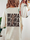 Light up your wardrobe with our Adorable 'Mama' Lightning Graphic Cheetah Print Drop Shoulder Tee. The perfect blend of fierce and fun, this tee features a bold graphic and a stylish drop shoulder design. Express your wild side while embracing your mama status (pun intended). Grab yours now!