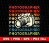 Photographer Gift, Love Cameraman, Retro Camera Gift, Svg File, Png Sublimation File