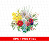 Flower Lover, Flower Gifts, Gift For Mom, Digital Files, Png Sublimation