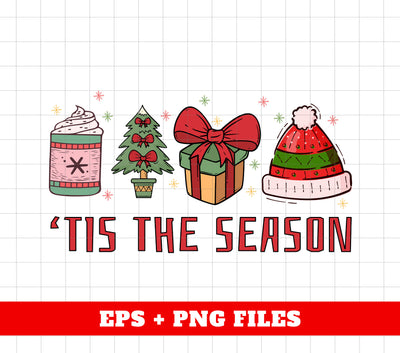 This The Season, Merry Xmas, Christmas Gift, Xmas Season, Digital Files, Png Sublimation