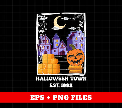 Halloweentown Shirt Design, Halloween Gift, Happy Halloween, Fall Halloween, Halloween Town, Digital Files, Png Sublimation