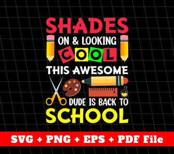 Shades On _ Looking Cool, This Awesome Dude Is Back To School