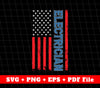 Electrician Svg, American Electrician Svg, American Flag Svg, Svg Files, Png Sublimation