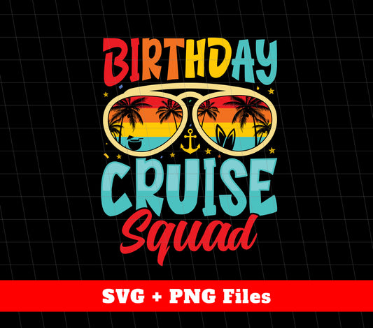 Birthday Cruise Squad, Summer Vacation, Beach Party