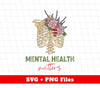 Boost your mental health with our Mental Health Matters PNG sublimation files. Featuring intricate flower designs intertwined with powerful lungs and bones, this digital file is perfect for anyone looking to promote mental wellness. Available as a high-quality PNG file, easily incorporate this design into any project for a stunning and meaningful touch.