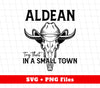 Aldean, Try That In A Small Town, Cow Head Skull, Digital Files, Png Sublimation