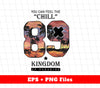 Can Feel The Chill , Kingdom Of Paradise, 89 Kingdom, Digital Files, Png Sublimation