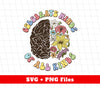 Celebrate Minds Of All Kinds, Brain Grow Flowers, Digital Files, Png Sublimation