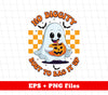 No Diggity Bout To Bag It Up, Groovy Ghost, Cute Ghouls, Digital Files, Png Sublimation