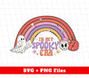 In My Spooky Era, Halloween Rainbow, Cute Boo And Pumpkin, Digital Files, Png Sublimation