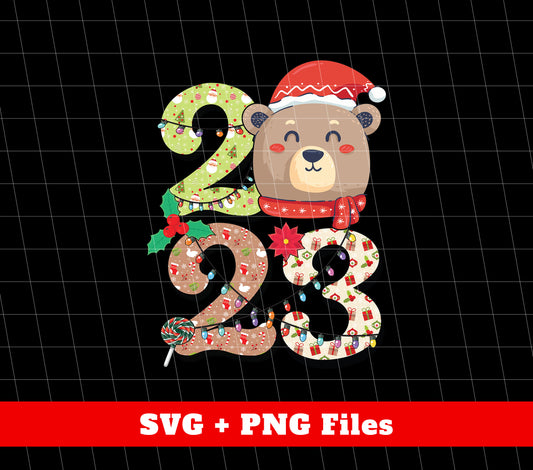 Christmas 2023, Merry Xmas, Love Christmas, Trendy Christmas, Svg Files, Png Sublimation