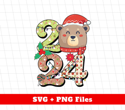 Christmas 2024, Merry Xmas, Love Christmas, Trendy Christmas, Svg Files, Png Sublimation