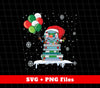 Snowman By Books, Hold Balloons, Merry Christmas, Trendy Christmas, Svg Files, Png Sublimation