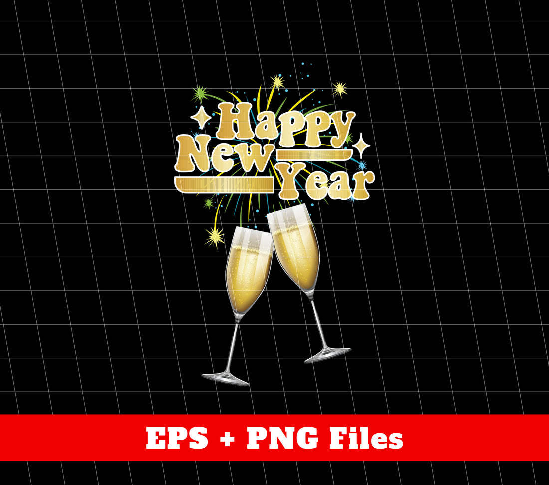 Welcome 2024 with a cheer and raise your glass to a happy new year with our Champagne Png Sublimation design. Let this festive and trendy design help you celebrate and spread positivity. Cheers to a happy 2024!