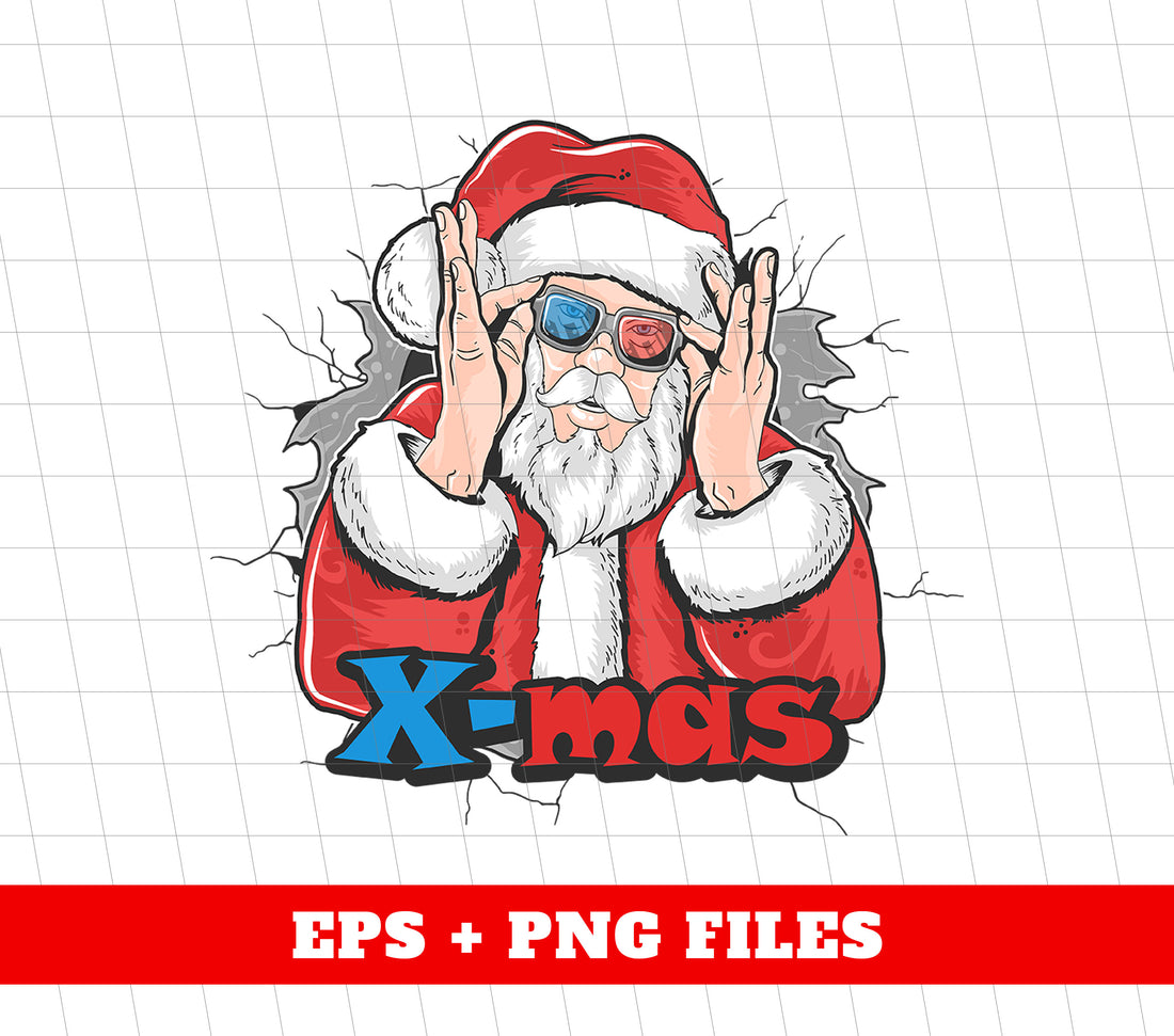 Unwrap the holiday spirit with our Cool Xmas collection featuring Cool Santa, American Santa, Santa From Wallhole, and Trendy Christmas designs. Made with Png Sublimation technology for vibrant and long-lasting prints. Elevate your Christmas style with these trendy and unique designs.