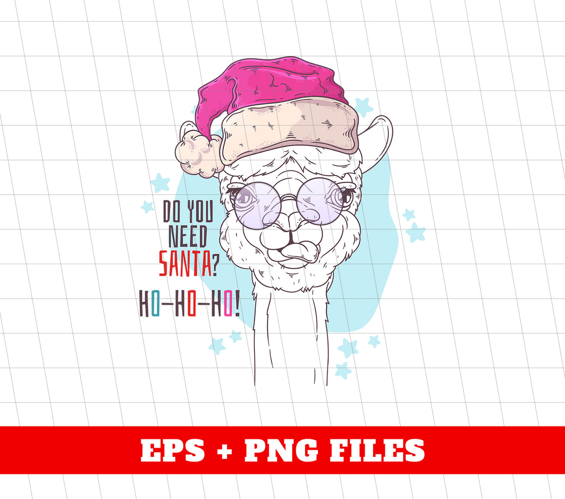 Boost your Christmas spirit with our collection of festive designs! Do You Need Santa, Ho Ho Ho, Cute Santa, Llama Santa, and Trendy Christmas are all included in our high-quality Png Sublimation pack. Perfect for any holiday project, these cute and trendy designs are sure to delight.