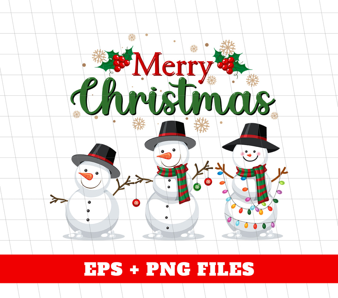 This festive snowman family print is sure to warm up your Christmas decor. With its cute and trendy design, this Png sublimation will add a touch of holiday cheer to any space. Made with high-quality materials, this is the perfect addition to your winter wonderland.