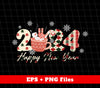 2024 New Year, Happy New Year, Love 2024, 2024 Is Coming, Png Sublimation