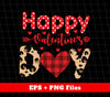 Happy Valentine's Day, Leopard Valentine, Cute Heart, Trendy Valentine, Png Sublimation