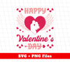 Happy Valentine's Day, Heart Swings, Pink Valentine, Trendy Valentine, Png Sublimation